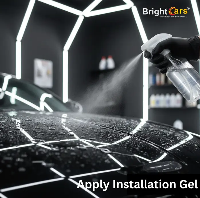 Car PPF installation process