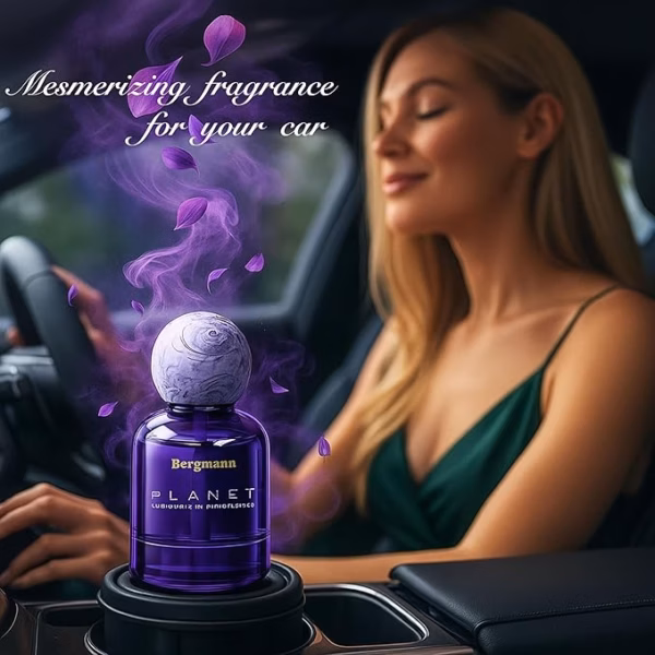 Bergmann Planet Luxury Car Perfume, Car Air Freshener, For Car & Home, INTENSE, 110ml