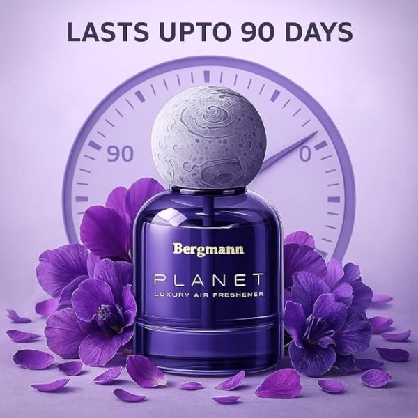 Bergmann Planet Luxury Car Perfume, Car Air Freshener, For Car & Home, INTENSE, 110ml