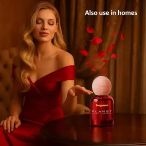 Bergmann Planet Luxury Car Perfume, Car Air Freshener, For Car & Home, ROMANCE, 110ml - Image 3