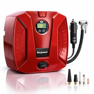 Bergmann Striker Digital Compact & Portable Car & Bike Tyre Inflator