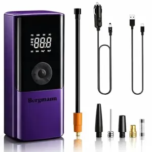 Bergmann VoltAir Cordless + Corded 2in1 Portable Tyre Inflator