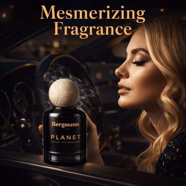 Bergmann Planet Luxury Car Perfume, Car Air Freshener, For Car & Home, SHANGRILA, 110ml