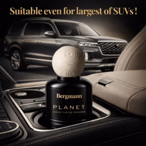 Bergmann Planet Luxury Car Perfume, Car Air Freshener, For Car & Home, SHANGRILA, 110ml - Image 6