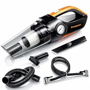 Bergmann Cyclonic 2-in-1 Car Vacuum Cleaner + Tyre Inflator