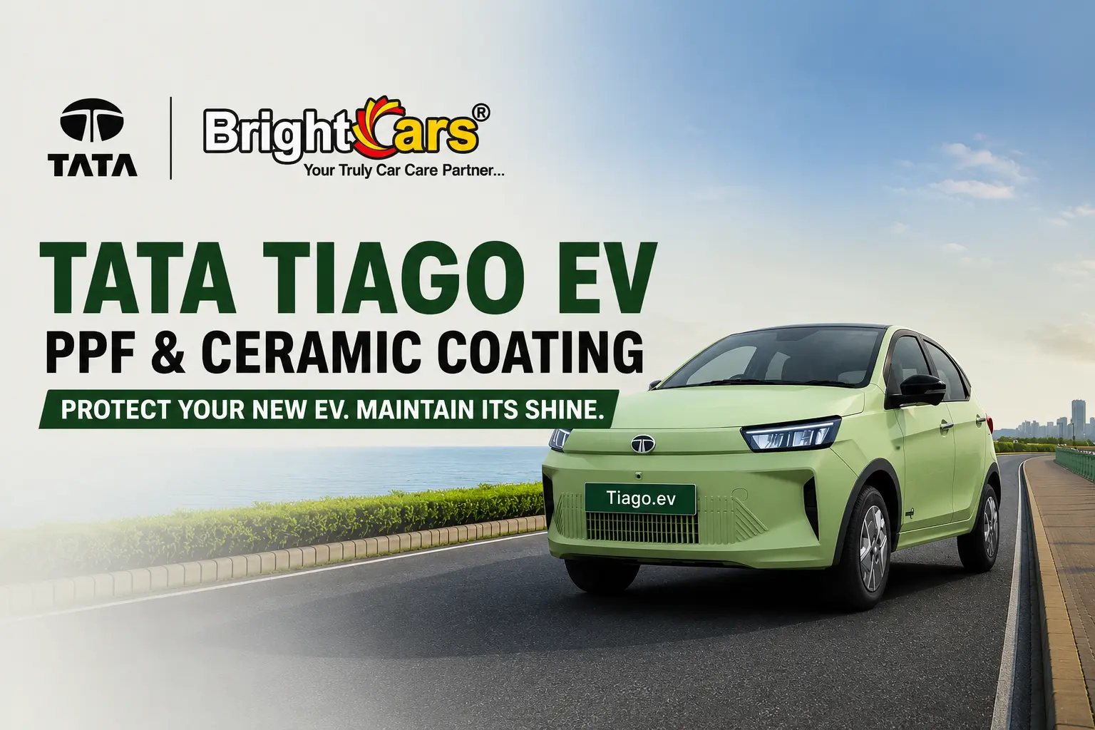 Newly Bought Tata Tiago Electric? Install PPF Coating Today