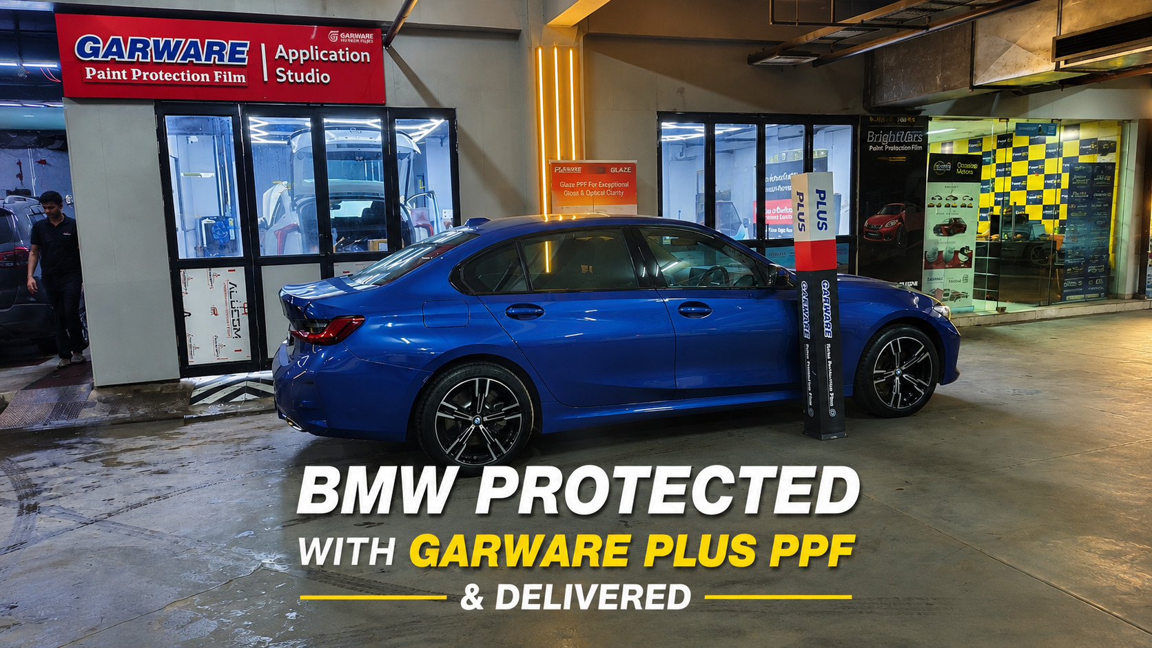 BMW Car PPF Installed