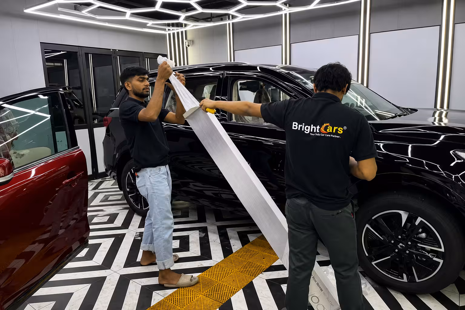 Mahindra 7xo 3M PPF installations Noida