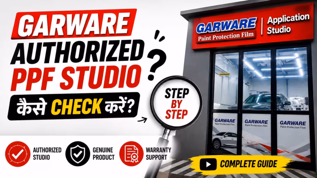 original garware ppf studio