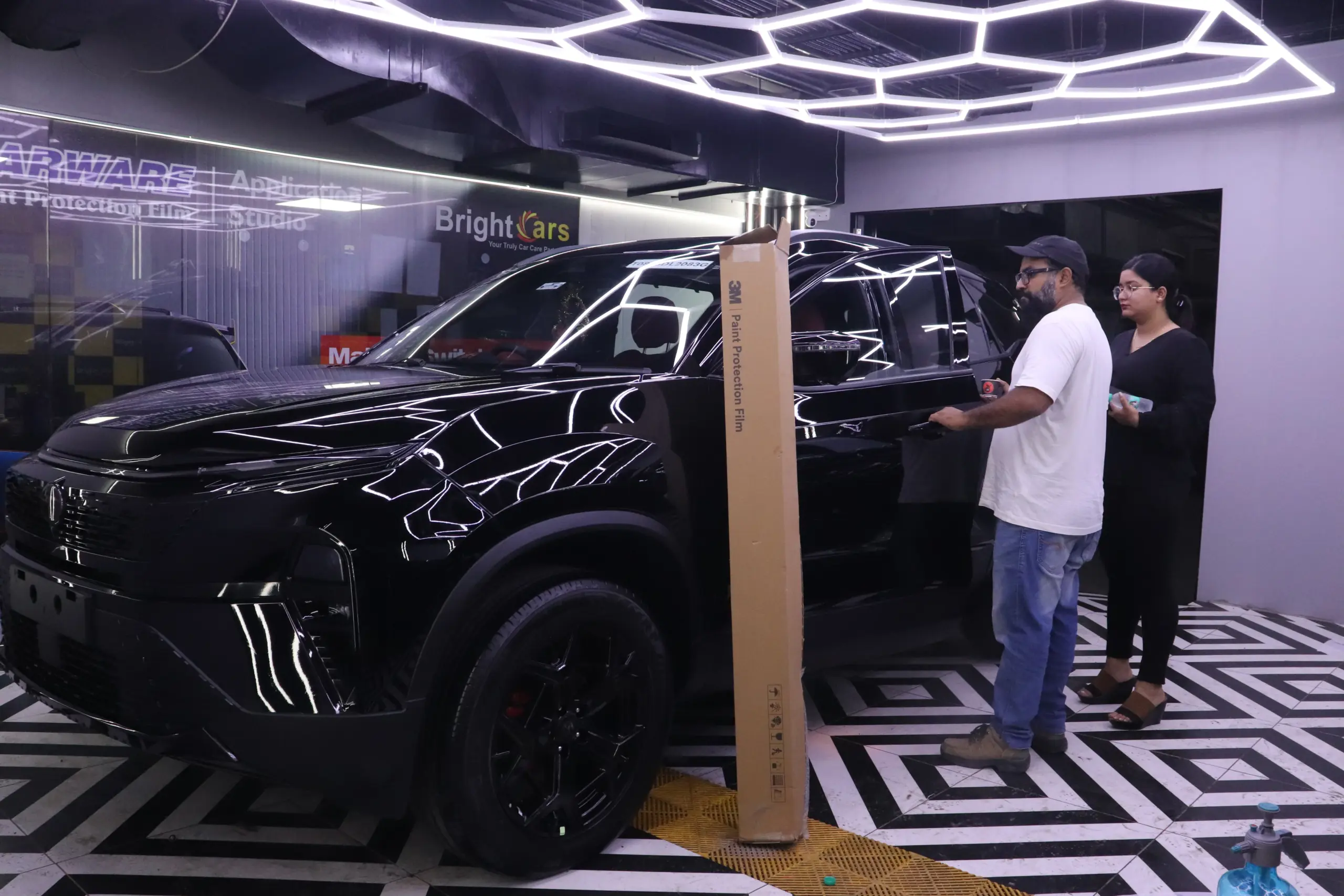 Tata Harrier 3M 50 PPF Installation in Noida